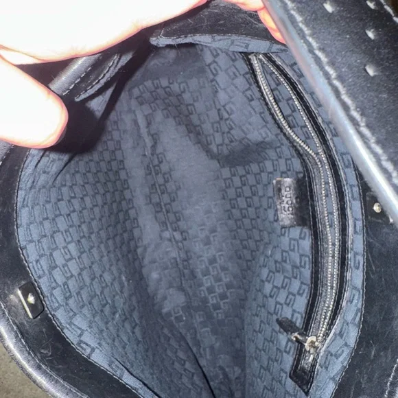 Gucci Black Shoulder Bag G Reins - Picture 12 of 14